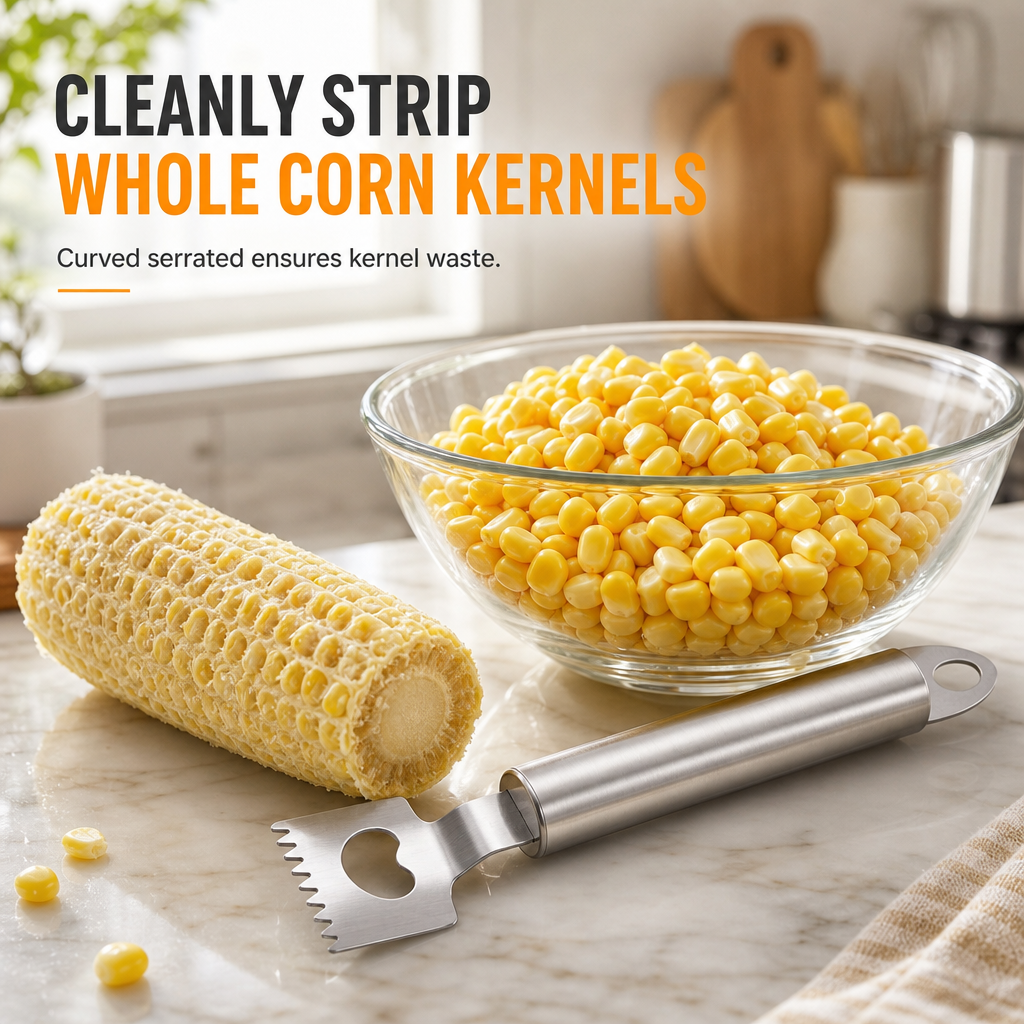 [Buy 1 Get 1 Free] Stainless Steel 2-in-1 Corn Peeler and Bottle Opener