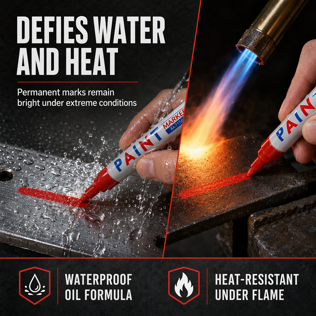 ⏳Limited-time 50% off⏰Fast Dry Waterproof Paint Pen for Tires🎨🖌️