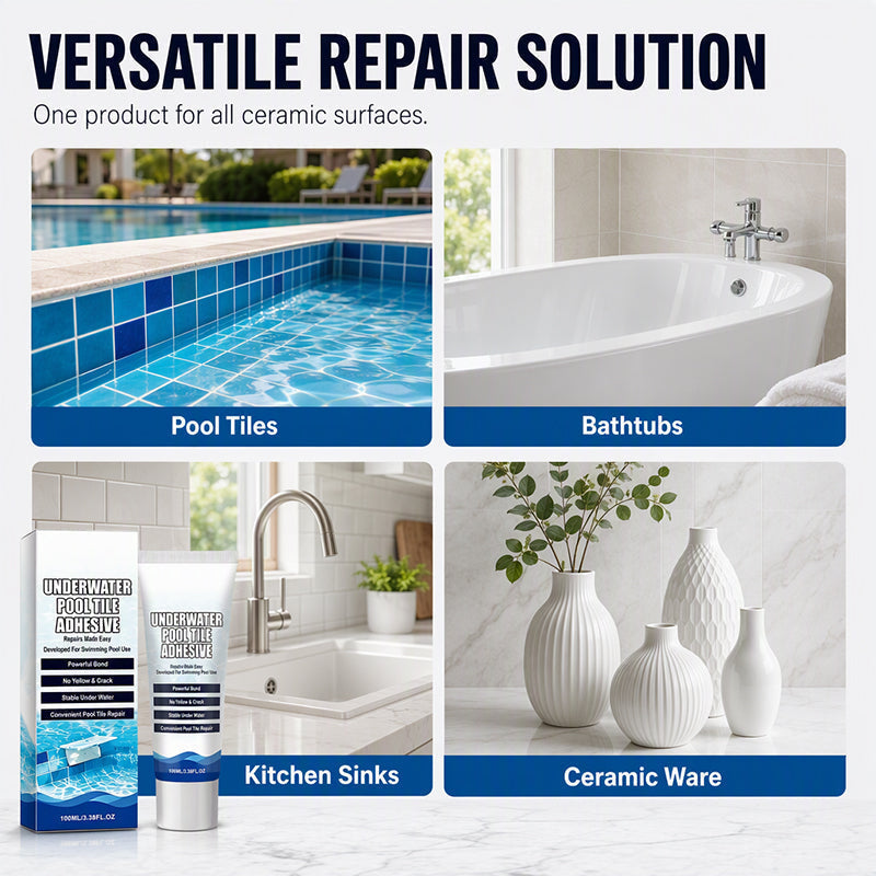 [Buy More Save More]High Strength Underwater Pool Tile Adhesive
