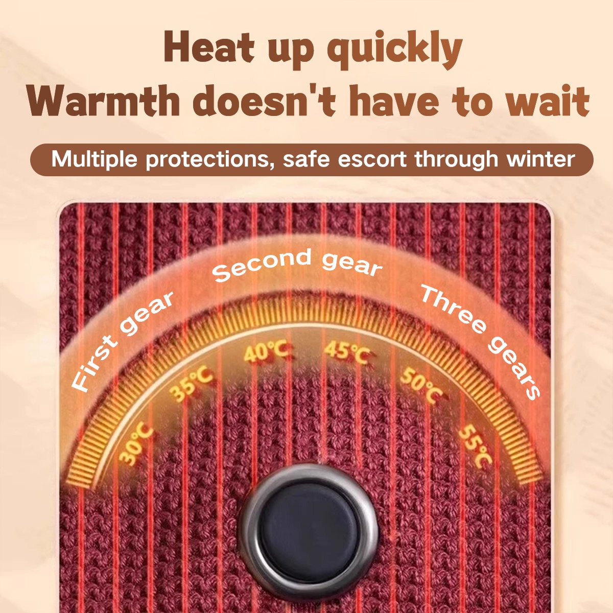 🔥50% OFF! ❄️ Stay Warm All Winter — Portable Electric Heated Blanket Shawl