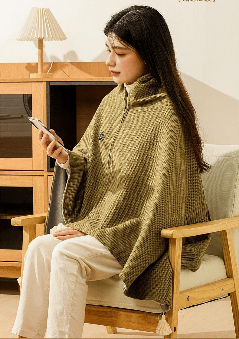 🔥50% OFF! ❄️ Stay Warm All Winter — Portable Electric Heated Blanket Shawl