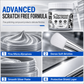 Metal Chrome Polish & Restorer Paste with Brush
