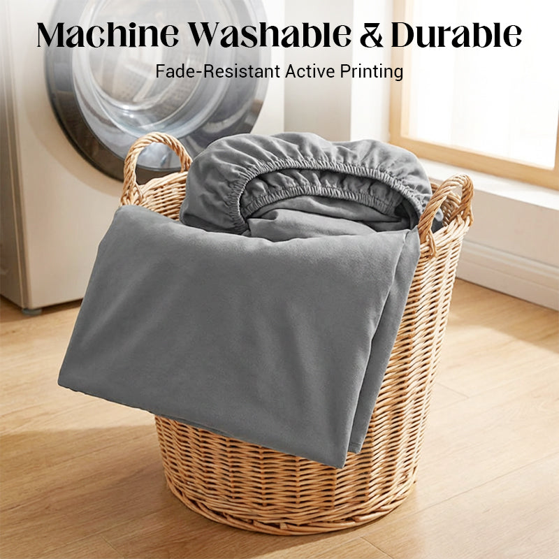 3pcs Easy & Secure Fit Soft Sheet Set