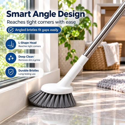 📢 Buy More Save More！⏰Telescopic Cleaning Brush | Scrub Brush for Hard-to-Reach Corners🚽