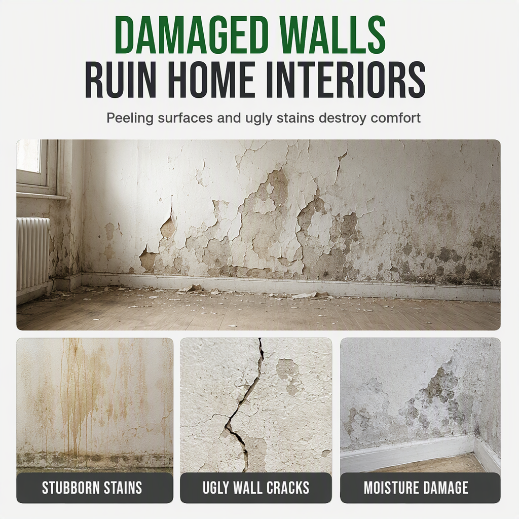 🍃🏆 Last Day Special Price £5.29 ! ⏰Transform Walls Instantly! Self-Adhesive 3D Brick Panels🏡🧱