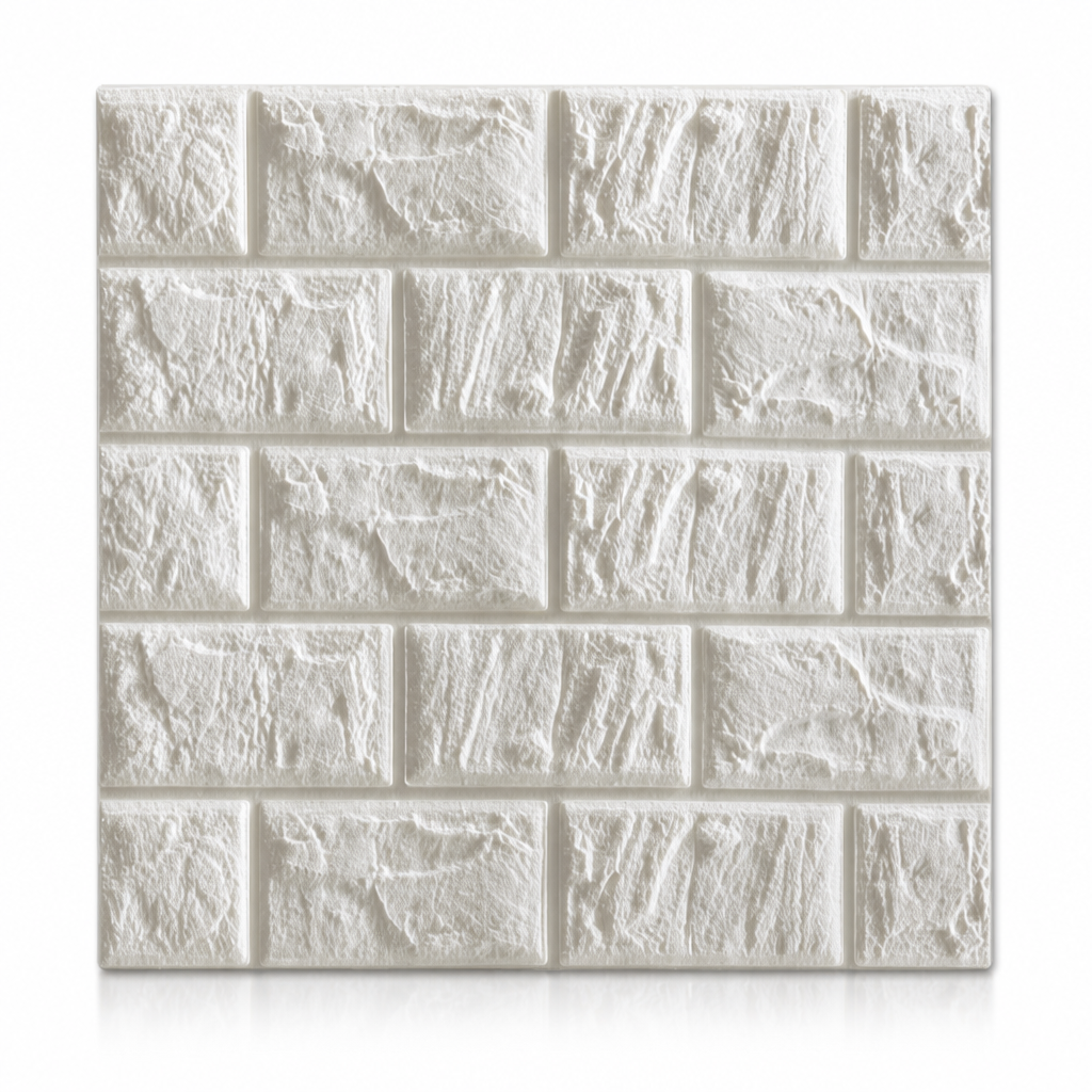 🍃🏆 Last Day Special Price £5.29 ! ⏰Transform Walls Instantly! Self-Adhesive 3D Brick Panels🏡🧱