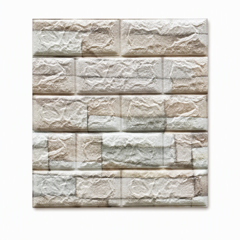 🍃🏆 Last Day Special Price £5.29 ! ⏰Transform Walls Instantly! Self-Adhesive 3D Brick Panels🏡🧱