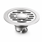 🏆 Last Day Special Price £6.99! 🔥Buy more save more🎁Brushed Stainless Steel Round Floor Drain with Deodorizing Core for Bathroom and Washing Machine