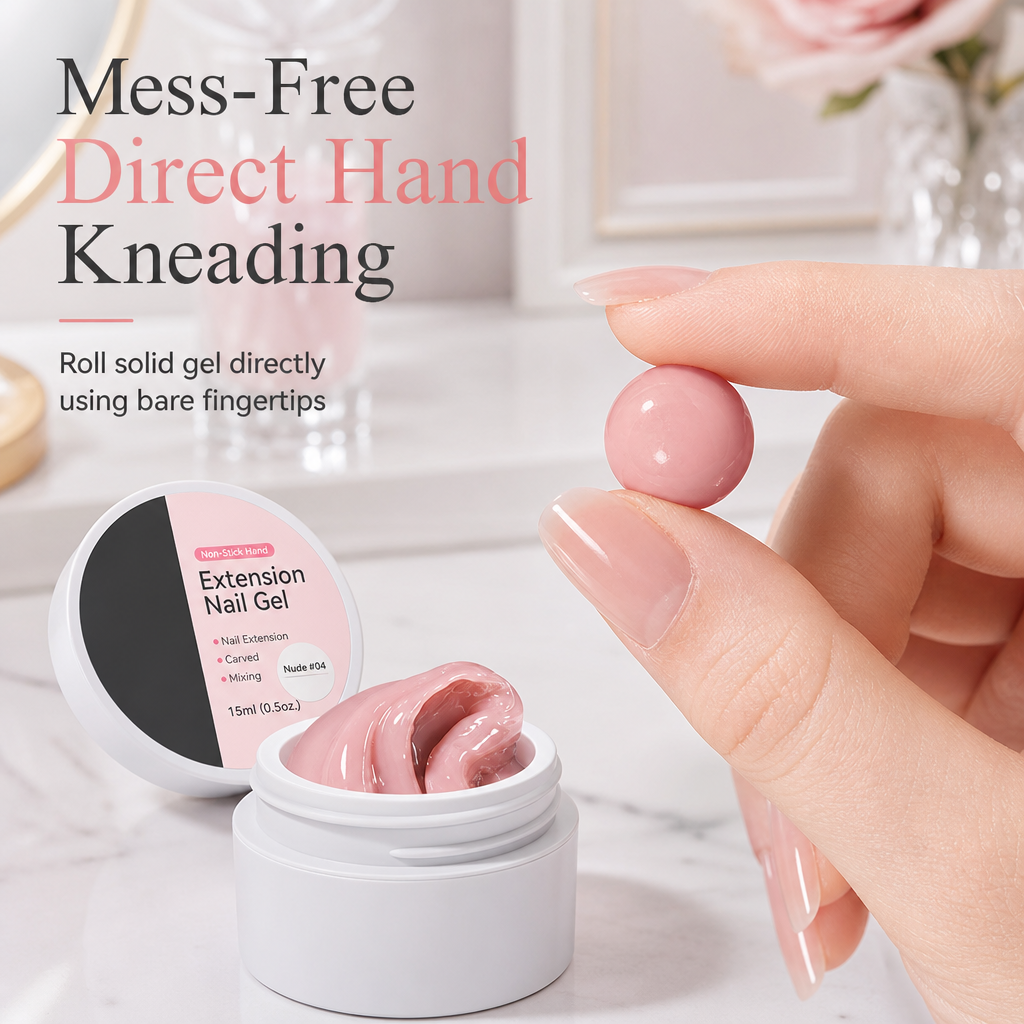 Non-Sticky Solid Builder Gel for Nail Extension