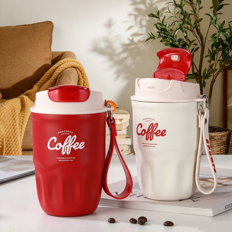 📢📢50% OFF !! ⏰Portable Smart Thermal Coffee Cup with Temperature Display
