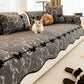 Thick Plush Non-Slip Sofa Cover