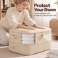 Large Capacity Compression Storage Bag with Clear Window