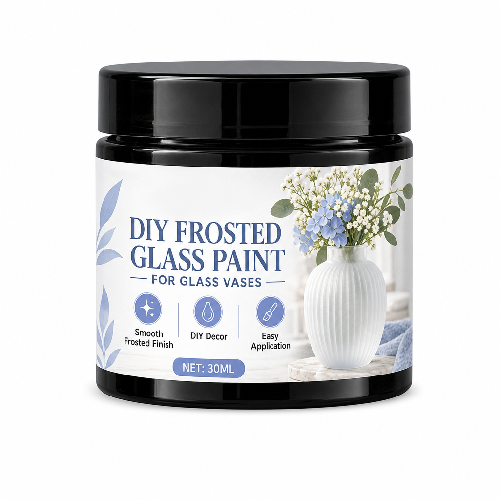 DIY Frosted Glass Paint | 30ml Decorative Finish