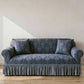 Elastic Embossed Jacquard Sofa Cover with Ruffled Skirt