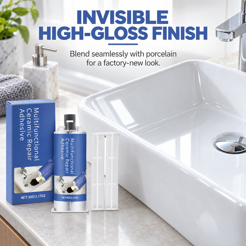 Ceramic Repair Adhesive Kit For Sinks And Tiles
