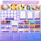 🥳2026 HOT SALE🥳💞50K+ SOLD! 🧪DIY Squeeze Ball Making Kit – mix colorful clay & sparkling fillers, leak-proof slow-rising fun. No-mess craft for kids! 🎨✅