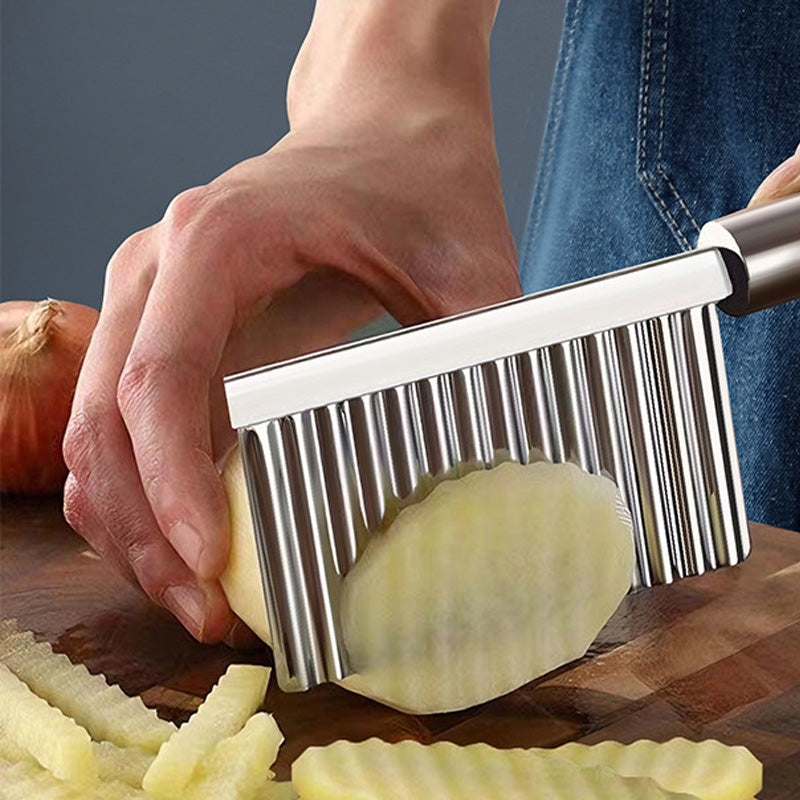 Stainless Steel Crinkle Cut Knife