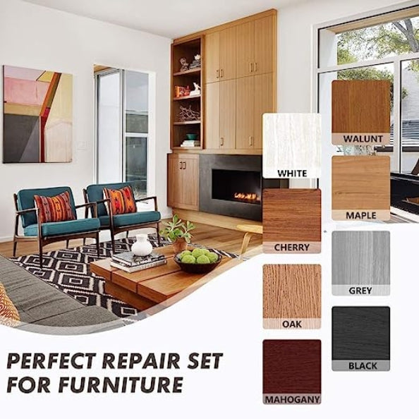 【1 set of 3】Wooden Furniture Repair Markers Kit