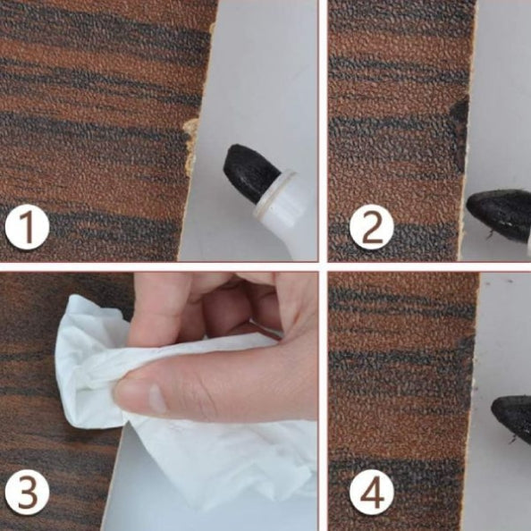 【1 set of 3】Wooden Furniture Repair Markers Kit