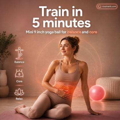 🤸⚽ 15 cm Pilates ball – Explosion-proof yoga ball with honeycomb pattern🧘