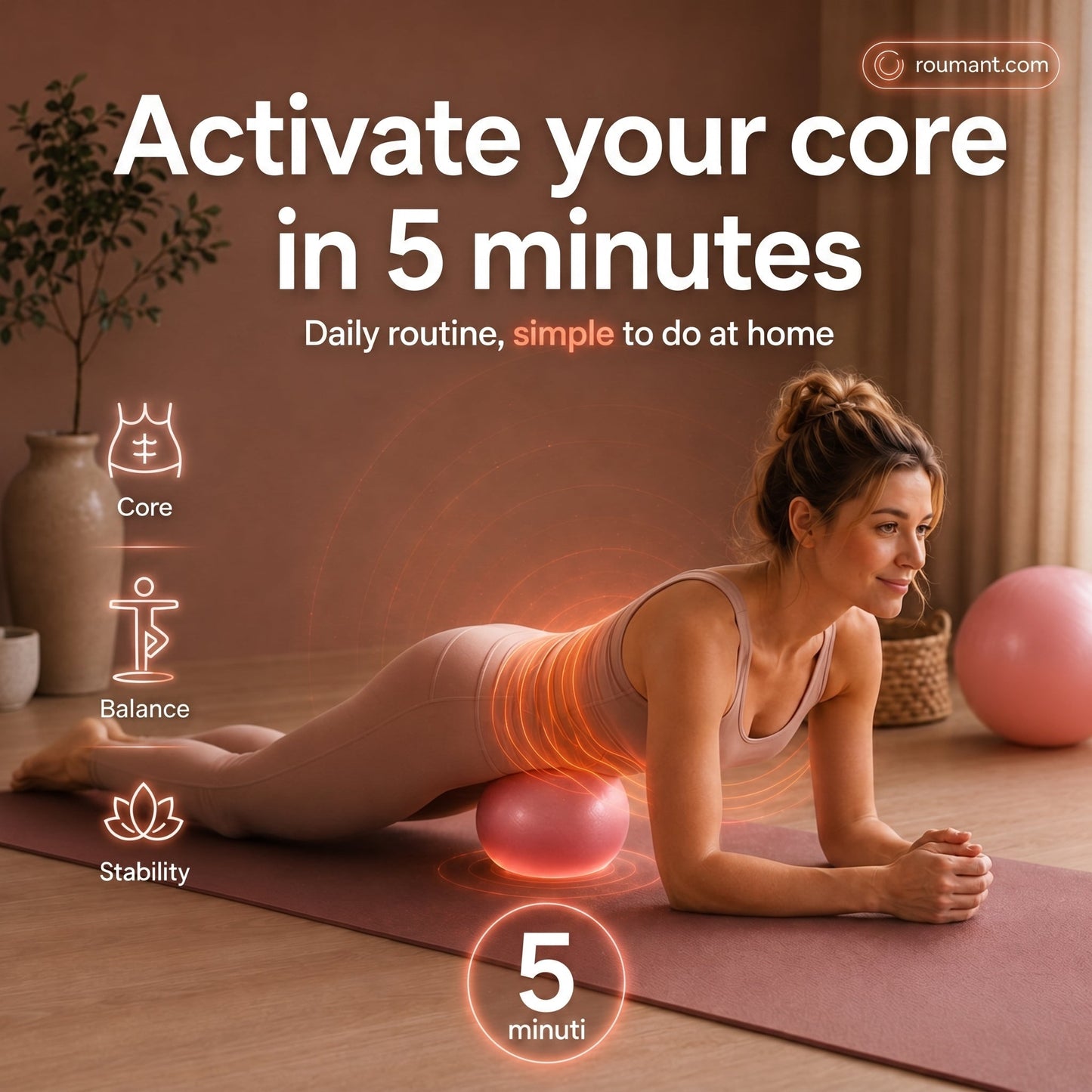 🤸⚽ 15 cm Pilates ball – Explosion-proof yoga ball with honeycomb pattern🧘