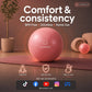 🤸⚽ 15 cm Pilates ball – Explosion-proof yoga ball with honeycomb pattern🧘