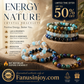 🔮Health, Wealth & Protection！📿Bring You Endless Energy！Natural Stone Bead Bracelet
