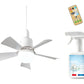 ⏳LAST DAY SALE 64% OFF🔥40W LED Ceiling Fan Light – 20.5” Ultra-Quiet with Remote 🎯 | E27 + FREE B22 Adapter 🔌 | For Bedroom 😴, Kitchen 👩‍🍳 & Garage 🛠️ – UK Ready! 🇬🇧