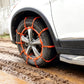 ⛓️Heavy Duty Steel Snow Chains | Maximum Traction for UK Ice, Mud & Slippery Roads | Universal Car Fit