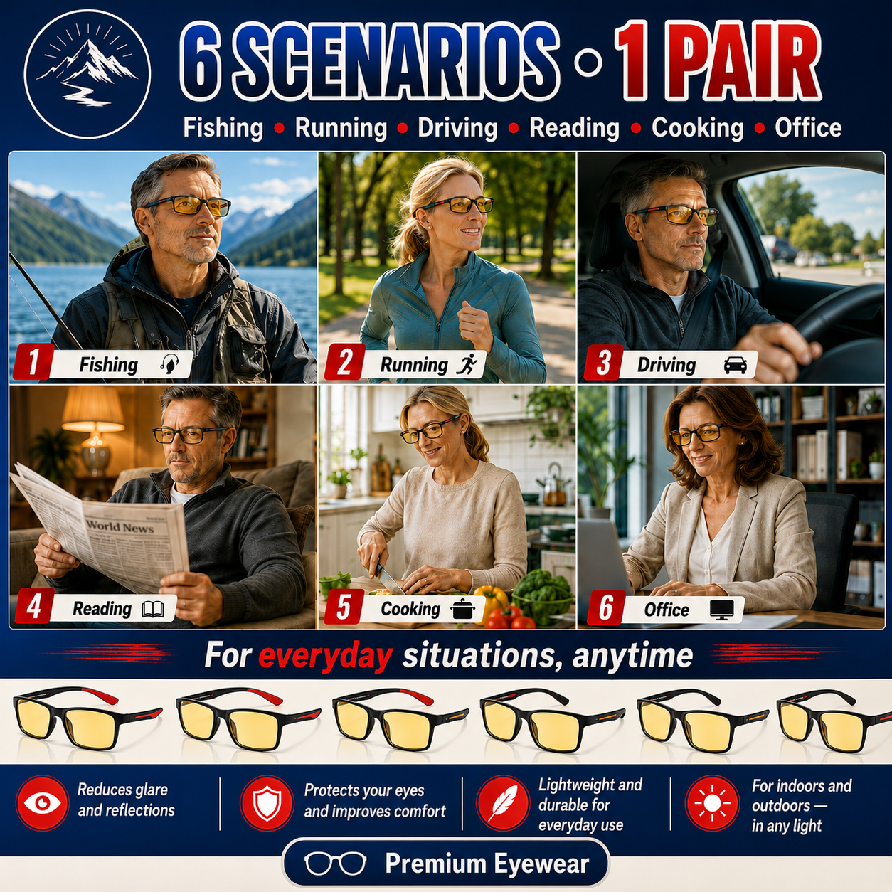 Smart glasses with autofocus, developed by a glasses manufacturer with centuries of history!