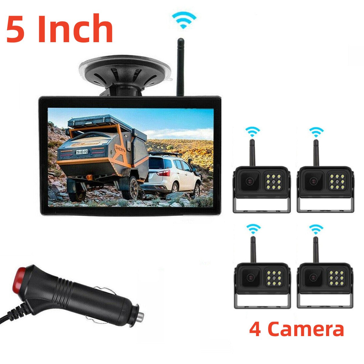 🔥🎁New 59% DISCOUNT🔥Wireless rear camera system in 1080p H📦Free Shipping